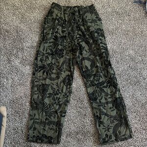 Disturbia Floral Patterned Pants